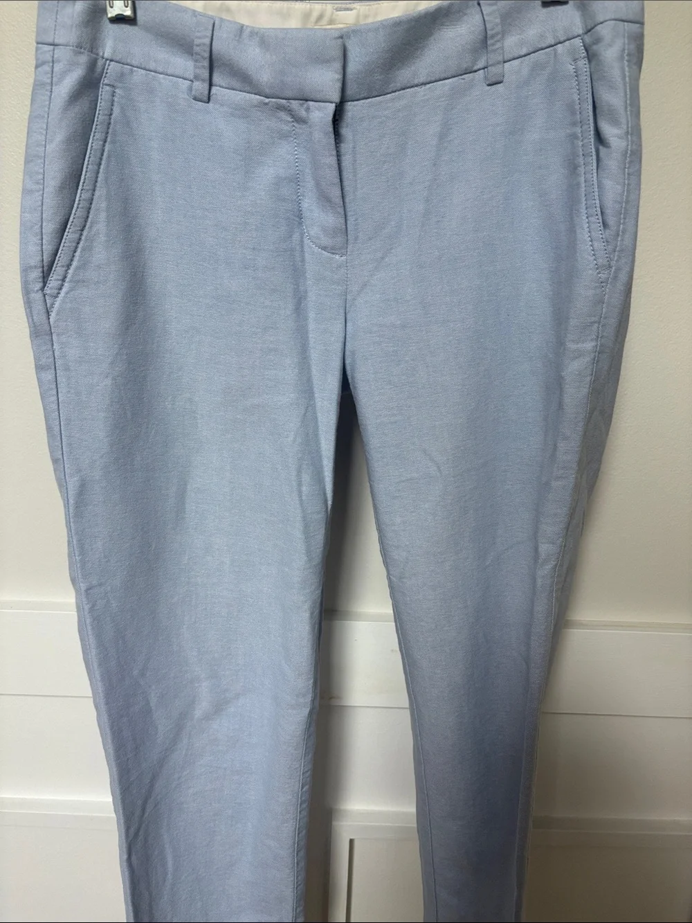 J Crew Light Blue Slim Dress Pants size 2 P